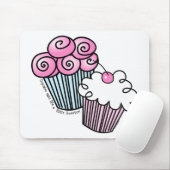 甘いカップケーキ マウスパッド (マウス)