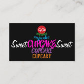 甘いカップケーキ 名刺 (正面)