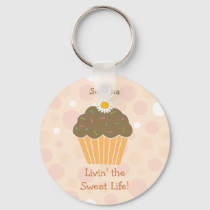 甘いカップケーキKeychain キーホルダー