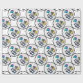 甘いカバ ラッピングペーパー (フラット)