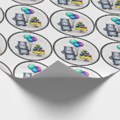 甘いカバ ラッピングペーパー (角)