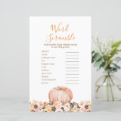 甘いカボチャ素朴のフローラ単語スクランブル (スタンド正面)