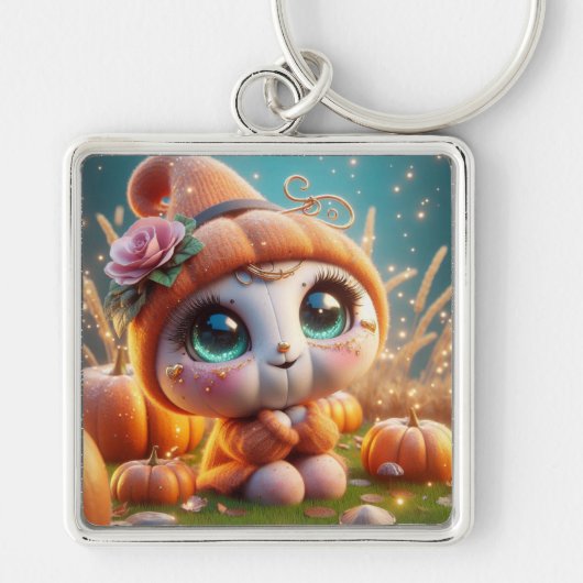 甘いカボチャ キーホルダー (正面)