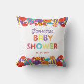 甘いカラフルおもしろいキャンディベビーシャワー クッション (正面)