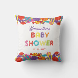 甘いカラフルおもしろいキャンディベビーシャワー クッション