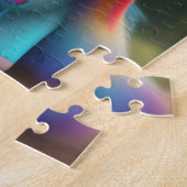 甘いカラフルベビーポニーレインボーポニー ジグソーパズル (側面)