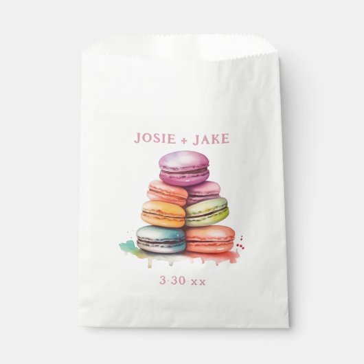 甘いカラフルマカロン好きバッグ フェイバーバッグ (正面)