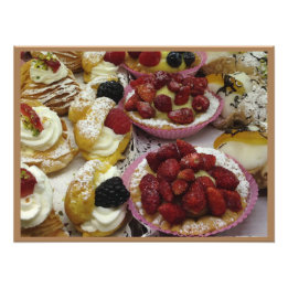 甘いカラフル実 フォトプリント