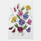 甘いカラフル豆 キッチンタオル (縦)