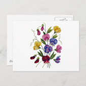 甘いカラフル豆 ポストカード (正面/裏面)