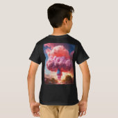 甘いカーニバルスレッド：おもしろい入りTシャツデザイン Tシャツ (裏面フル)