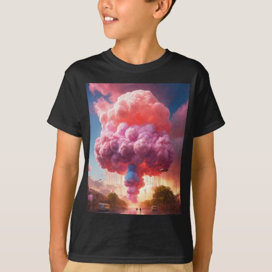 甘いカーニバルスレッド：おもしろい入りTシャツデザイン Tシャツ (正面)