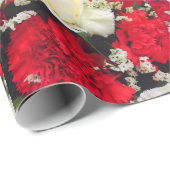甘いカーネーションの包装紙 ラッピングペーパー (ロールコーナー)