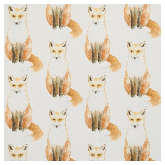 甘いキツネ ファブリック (見本)