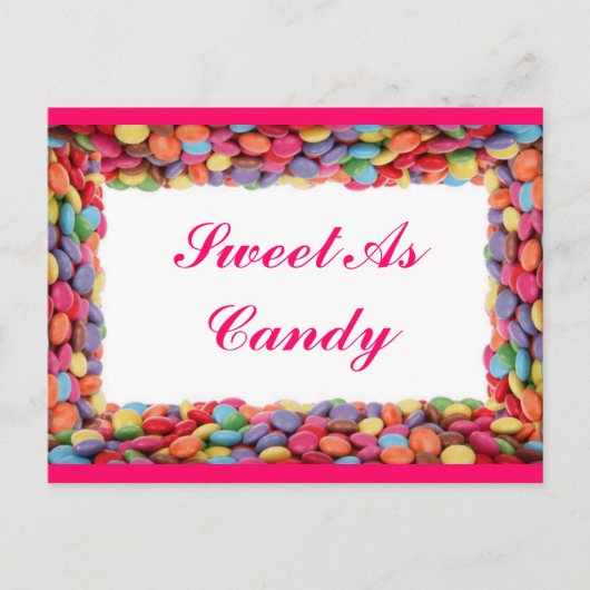 甘いキャンディポストカード ポストカード (正面)