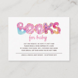 甘いキャンディランドスプリンクルズベビー エンクロージャーカード