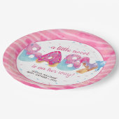 甘いキャンディランド散水 ペーパープレート (アングル)