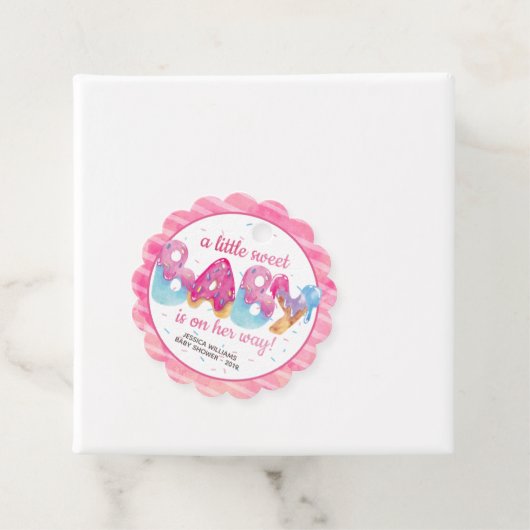 甘いキャンディランド散策ベビーシャワー フェイバータグ (インサイチュ)