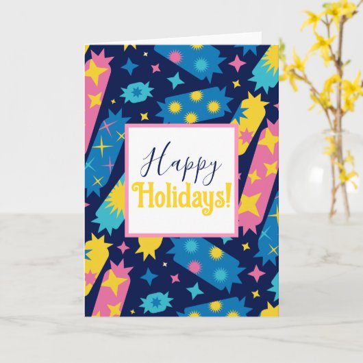 甘いキャンディー カード (黄色い花)