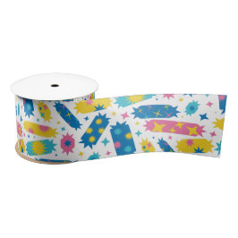 甘いキャンディー。 サテンリボン