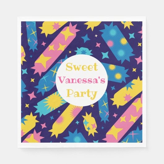 甘いキャンディー。 スタンダードランチョンナプキン (正面)