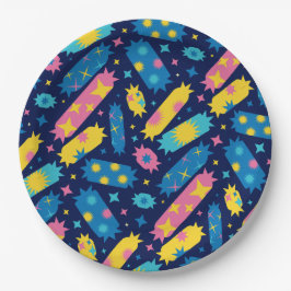 甘いキャンディー。 ペーパープレート