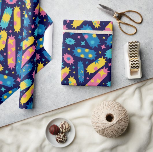 甘いキャンディー。 ラッピングペーパー (クラフト)