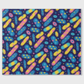 甘いキャンディー。 ラッピングペーパー (フラット)