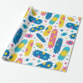 甘いキャンディー。 ラッピングペーパー (アンロールド)