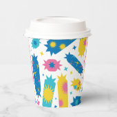 甘いキャンディー。 紙コップ (左)