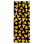 甘いキャンデートウモロコシ幸せなHallowine ワインギフトバッグ (裏面)