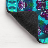 甘いキラキラのパターンをBELLA パーソナライズされた~に マウスパッド (コーナー)