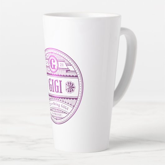 甘いギギ カフェラテマグ (右アングル)