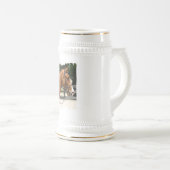 甘いクォーター馬ビールステイン ビールジョッキ (正面右)