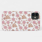 甘いクリスマスのクッキーのパターン Case-Mate iPhoneケース (裏面(横))