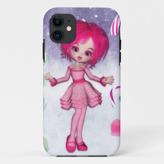 甘いクリスマスのiPhoneを持っている5辛うじて Case-Mate iPhoneケース (裏面)