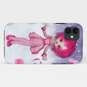 甘いクリスマスのiPhoneを持っている5辛うじて Case-Mate iPhoneケース (裏面(横))