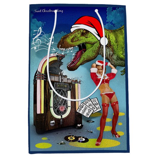 甘いクリスマスソング ミディアムペーパーバッグ (正面)