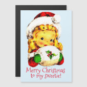 甘いクリスマスホリデーカード (正面/裏面)