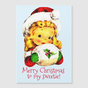 甘いクリスマスホリデーカード