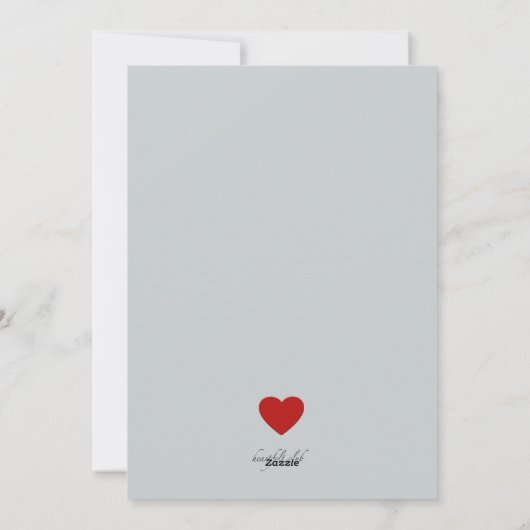 甘いクリスマス休暇の妊娠のお知らせ シーズンカード (裏面)