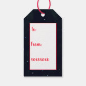 甘いクリスマス ギフトタグ (裏面)