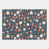 甘いクリスマス ラッピングペーパーシート (正面3)