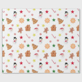 甘いクリスマス ラッピングペーパー (フラット)