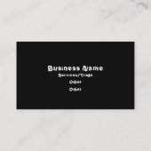 甘いグラフィックの名刺 名刺 (裏面)