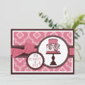 甘いケーキは感謝していしています サンキューカード (スタンド正面)