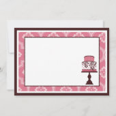 甘いケーキは感謝していしています サンキューカード (裏面)