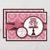 甘いケーキは感謝していしています サンキューカード (正面/裏面)