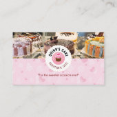 甘いケーキ事業 | ケーキショップピンク 名刺 (裏面)