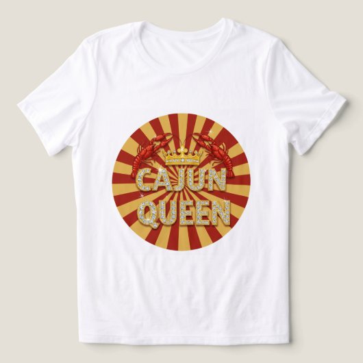 甘いケージャンクイーンクロフィッシュティー！🧡🌟 トライブレンドＴシャツ (デザイン正面)